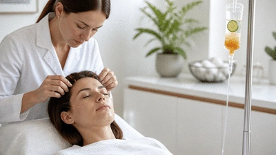 Augenakupunktur und Infusionstherapie
