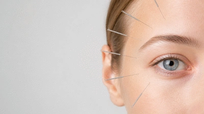 Acupuncture needles and eye health