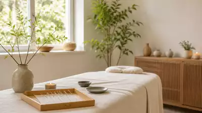 Calm and serene environment for acupuncture treatment