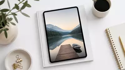 Digital guide or eBook mockup